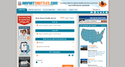 Desktop Screenshot of airportshuttles.com